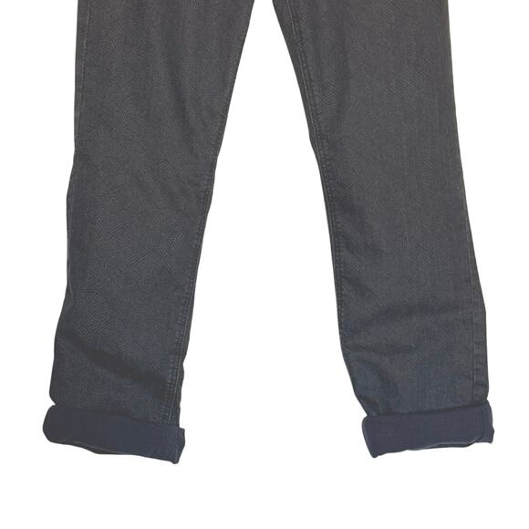 Prana Women’s Flannel Lined Boyfriend Pants Size 4/27 Charcoal Gray W4BOYJ315 - Picture 10 of 14
